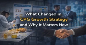 CPG growth strategy evolution from product innovation to acquisition-led growth driven by private equity